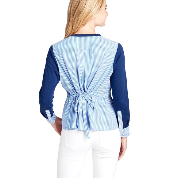 NWT vineyard vines long sleeve tie back shirt - Picture 2 of 8